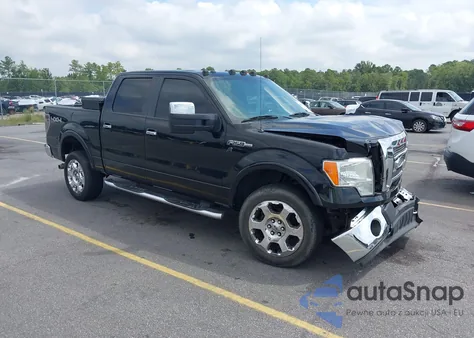 2009 Ford F-150 Lariat из США, поврежденный, VIN 1FTPW14V49FA90126